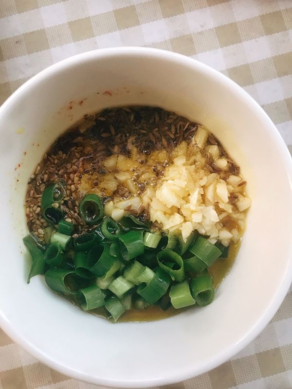 孜然丸子火腿肠
