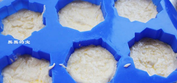 蛋白杏仁花式小蛋糕