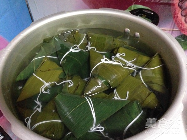 糖玫瑰绿豆糯米粽