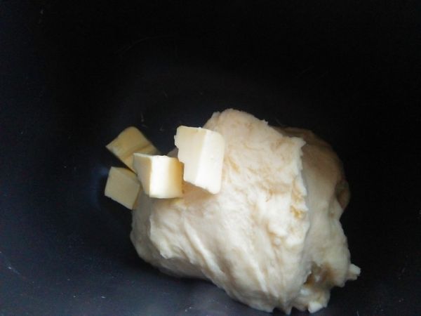 玫瑰花酸奶面包