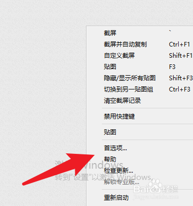 snipaste如何设置截图最大历史记录