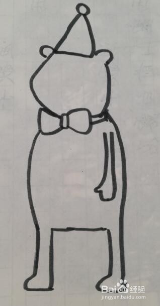 简笔画 小松鼠的画法