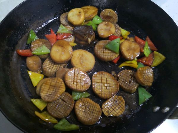 黑椒汁香煎杏鲍菇
