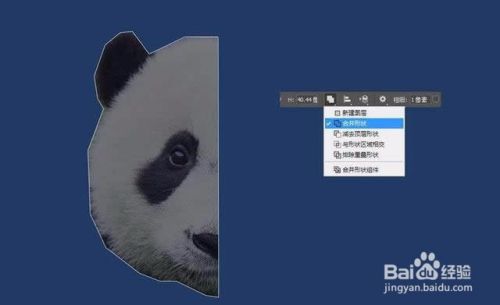 低多边形熊猫头像制作教程