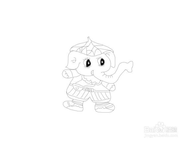 幼儿园面试简笔画