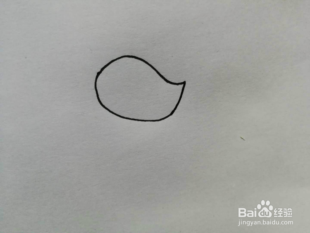 简笔画飞翔着的小鸟