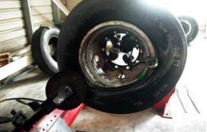 扁平轮胎安装方法