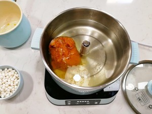 南瓜酒酿小元宵的做法