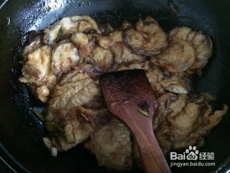 愚人家常菜之“糖醋酥茄子”