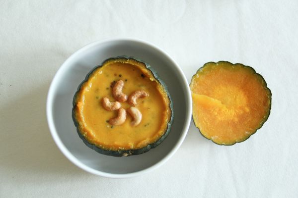 南瓜玉米藜麦牛奶羹