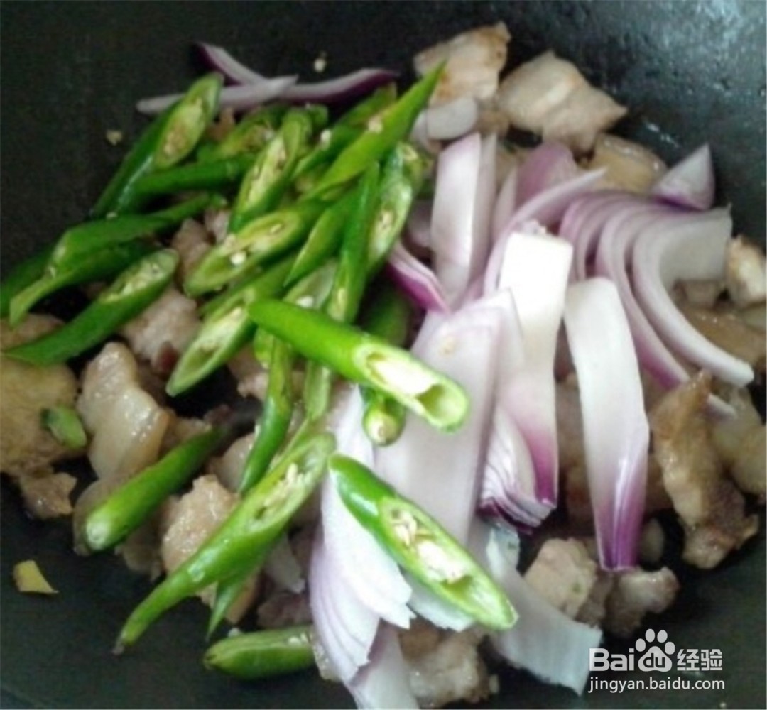 家常小炒—青椒肉片