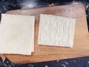 食补养生玉米芝士三明治的做法