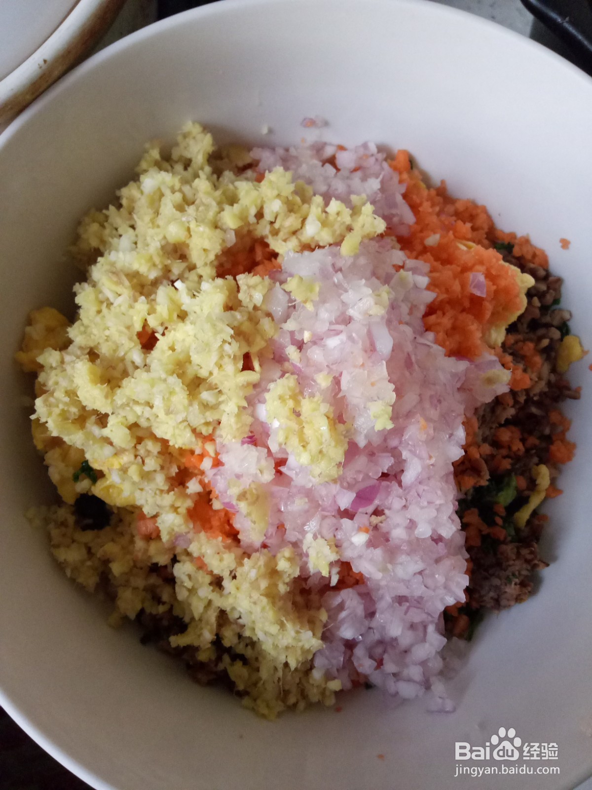 杂蔬鸡蛋馅饺子