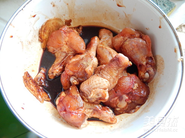 叉烧鸡腿根的做法