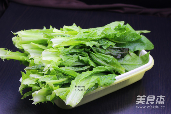 蒜蓉炒油麦菜