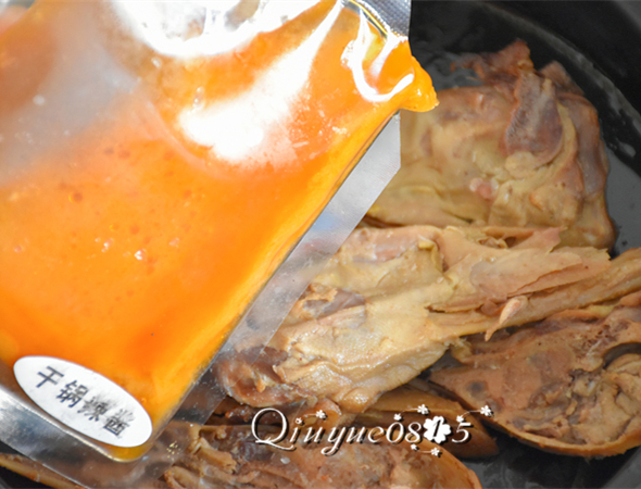 青菜香辣劲爆鸭头