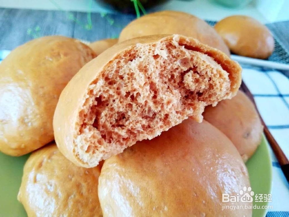 营养又好吃的早餐馒头， 试试这款红糖馒头吧!