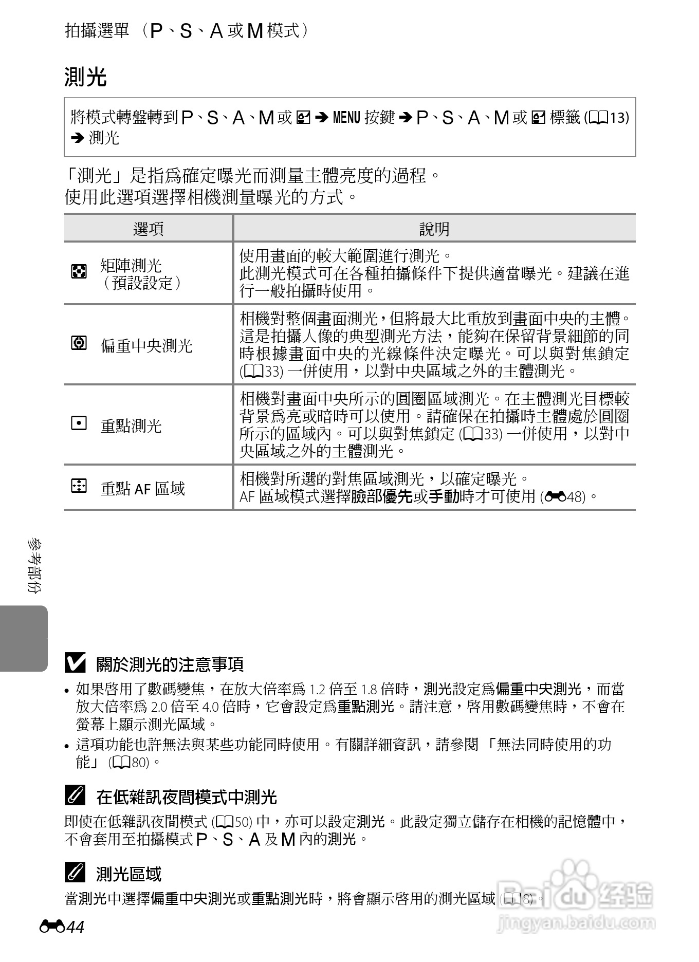 尼康P7100数码相机使用说明书:[17]