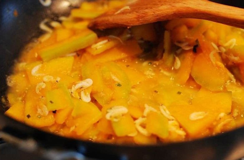 南瓜和虾米能一起吃吗