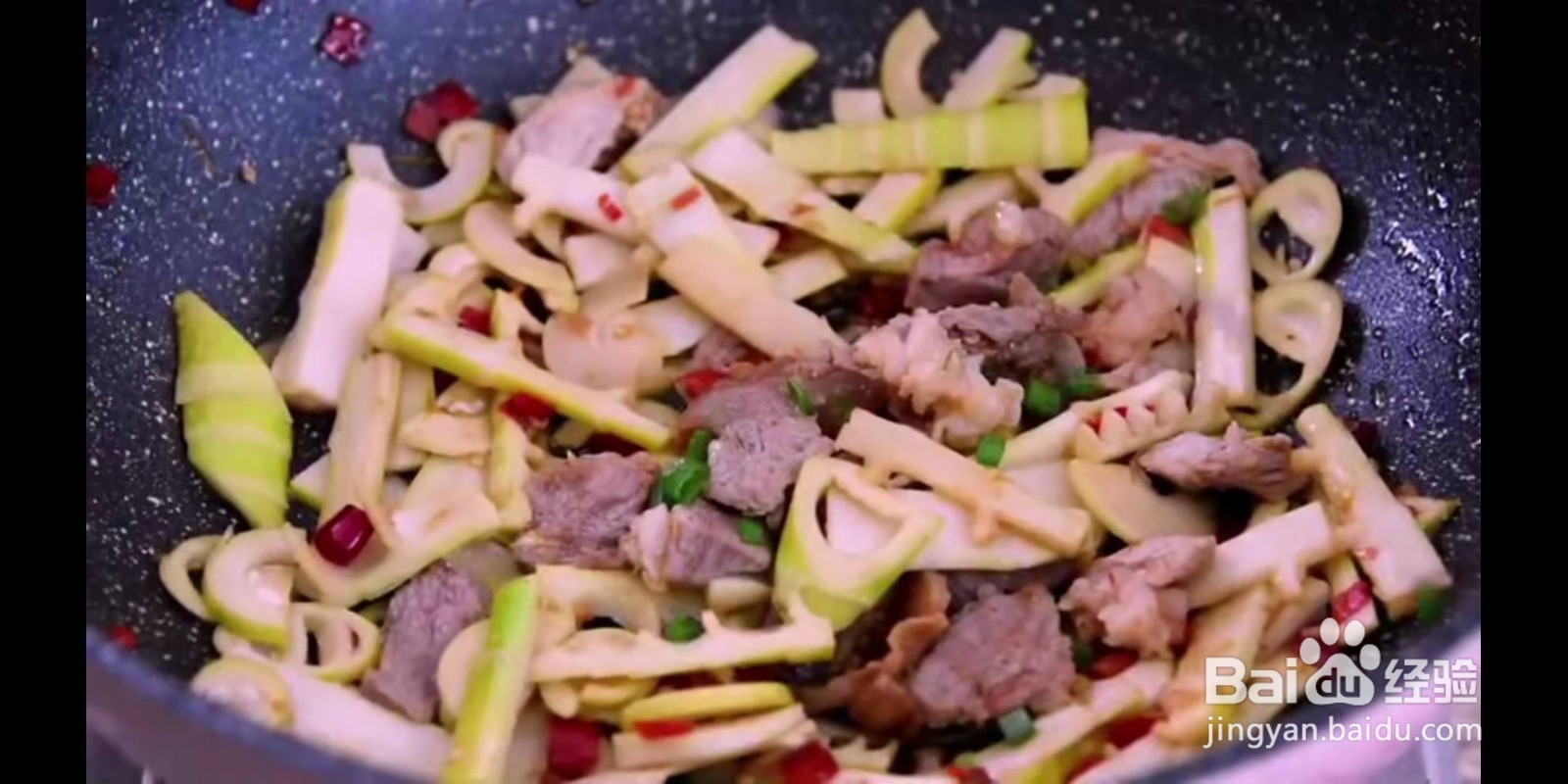 鲜笋小炒肉怎么做？