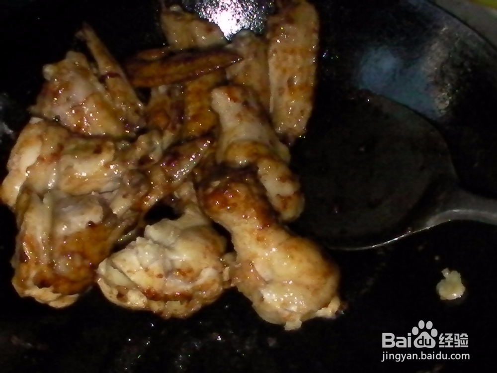 美味香菇炖鸡翅