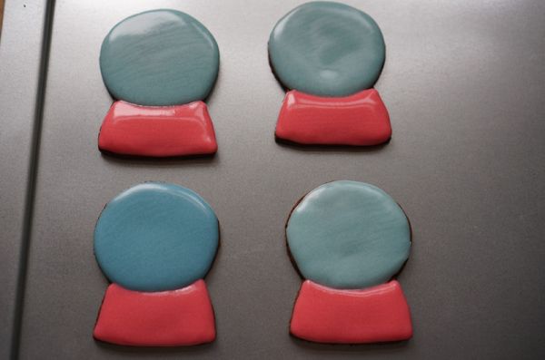 圣诞水晶球音乐盒糖霜饼干