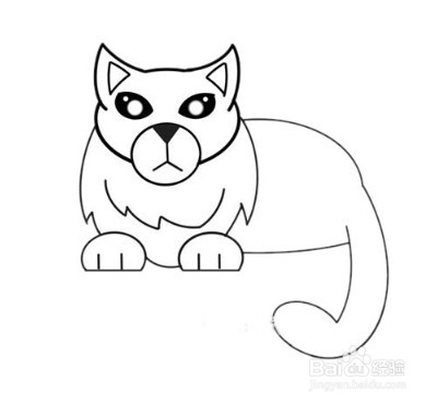 怎么画出缅甸的小猫呢？