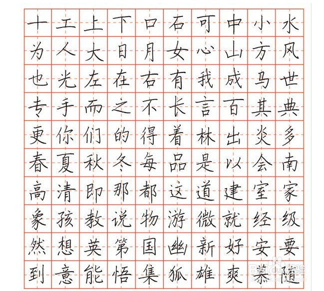 小学生如何把字写好