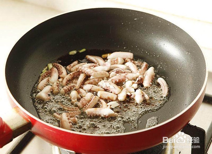 怎样做爆炒鱿鱼?