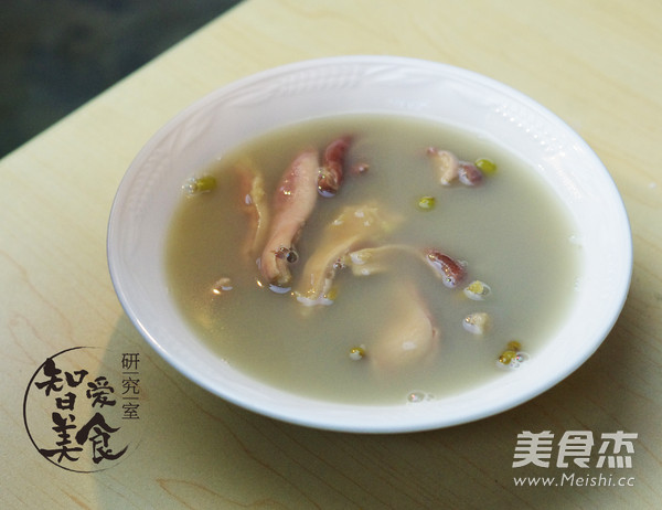 绿豆猪肚汤的做法