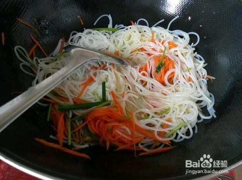鸡蛋炒粉丝怎么做