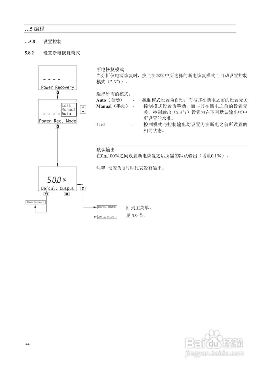 AbbAX400系列电导率分析仪说明书:[5]