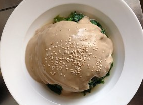 麻汁油麦菜的做法