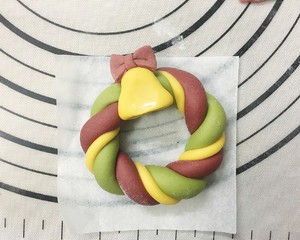 教你做出“圣诞花环馒头”,好吃又营养!
