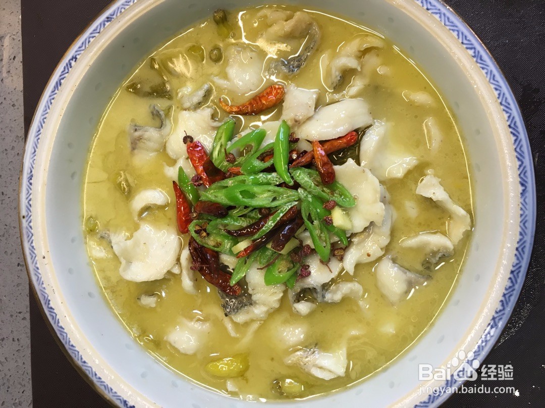 酸菜鲈鱼的做法