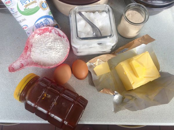 蜂蜜软底小面包