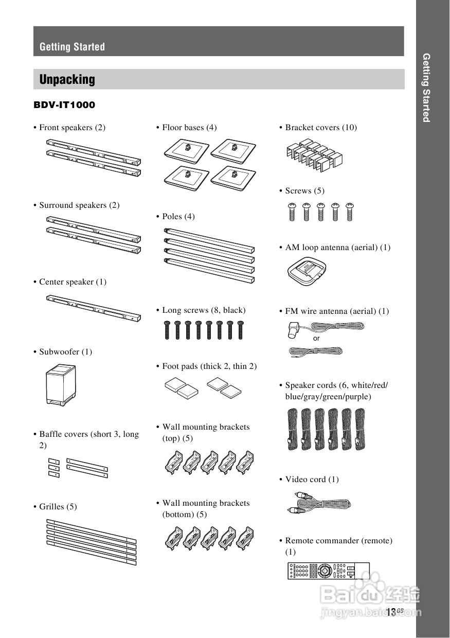 SONY BDV-IS1000蓝光DVD无线环绕家庭影院用户手册:[1]