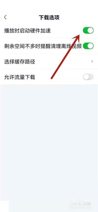 爱奇艺极速版怎么启动硬件加速