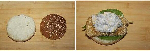 简单自制麦香汉堡包