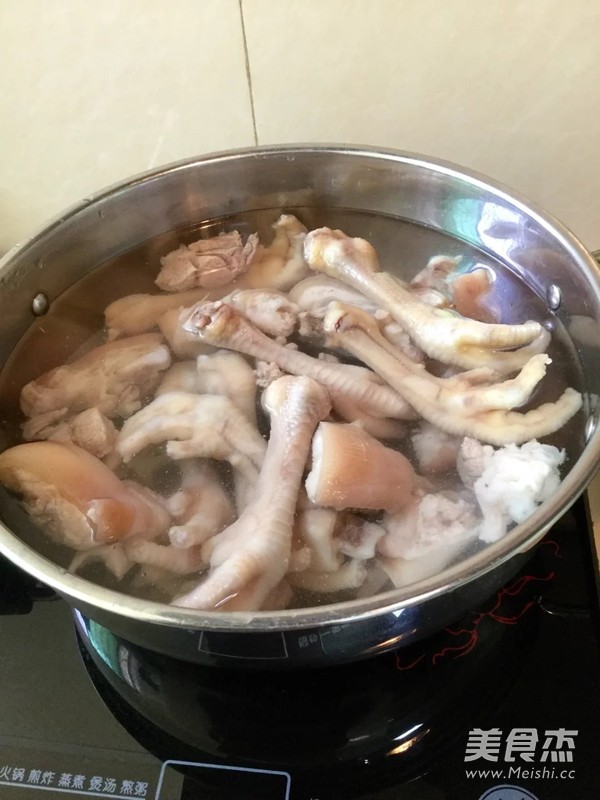 孜然猪手的做法