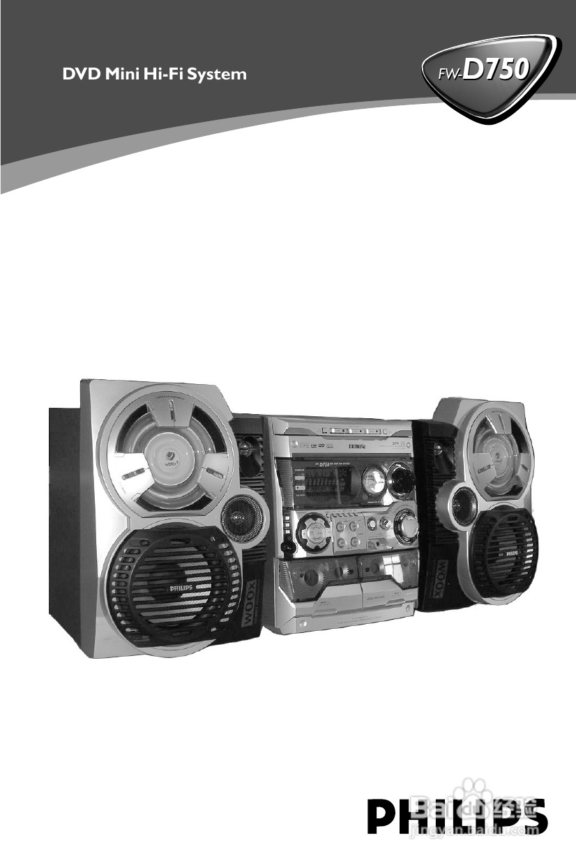 飞利浦 FWD750音响使用说明书:[1]