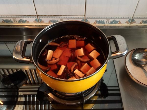 冬天当家的白菜炖豆腐