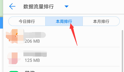 华为手机怎样查看应用使用流量信息