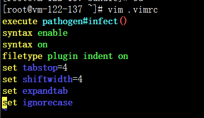 centos7使用vim搭建python开发环境