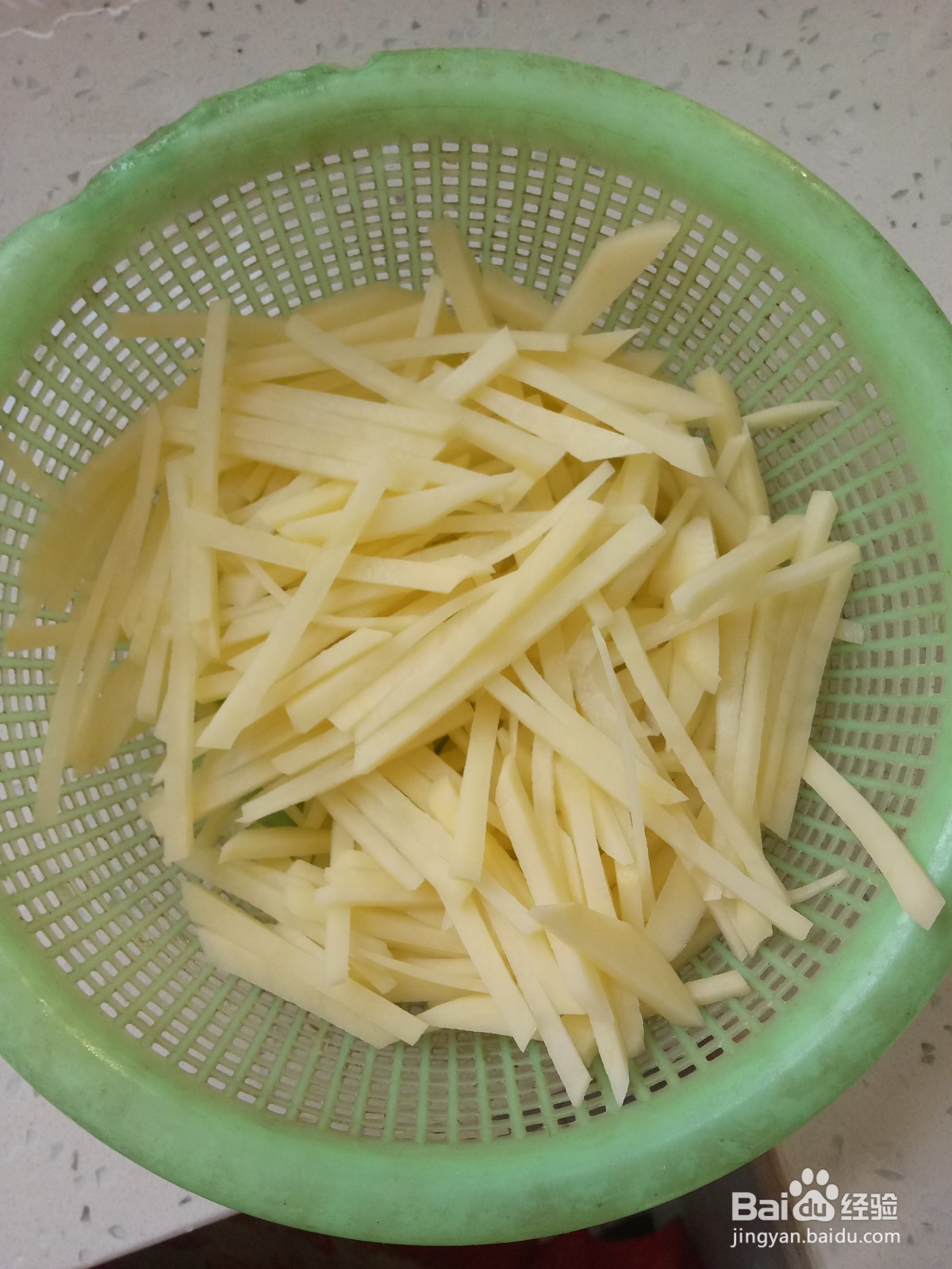 韭菜炒土豆丝
