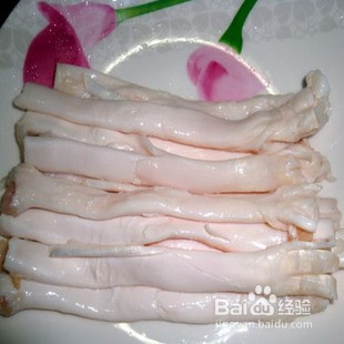 如何区分猪蹄的前蹄和后蹄?