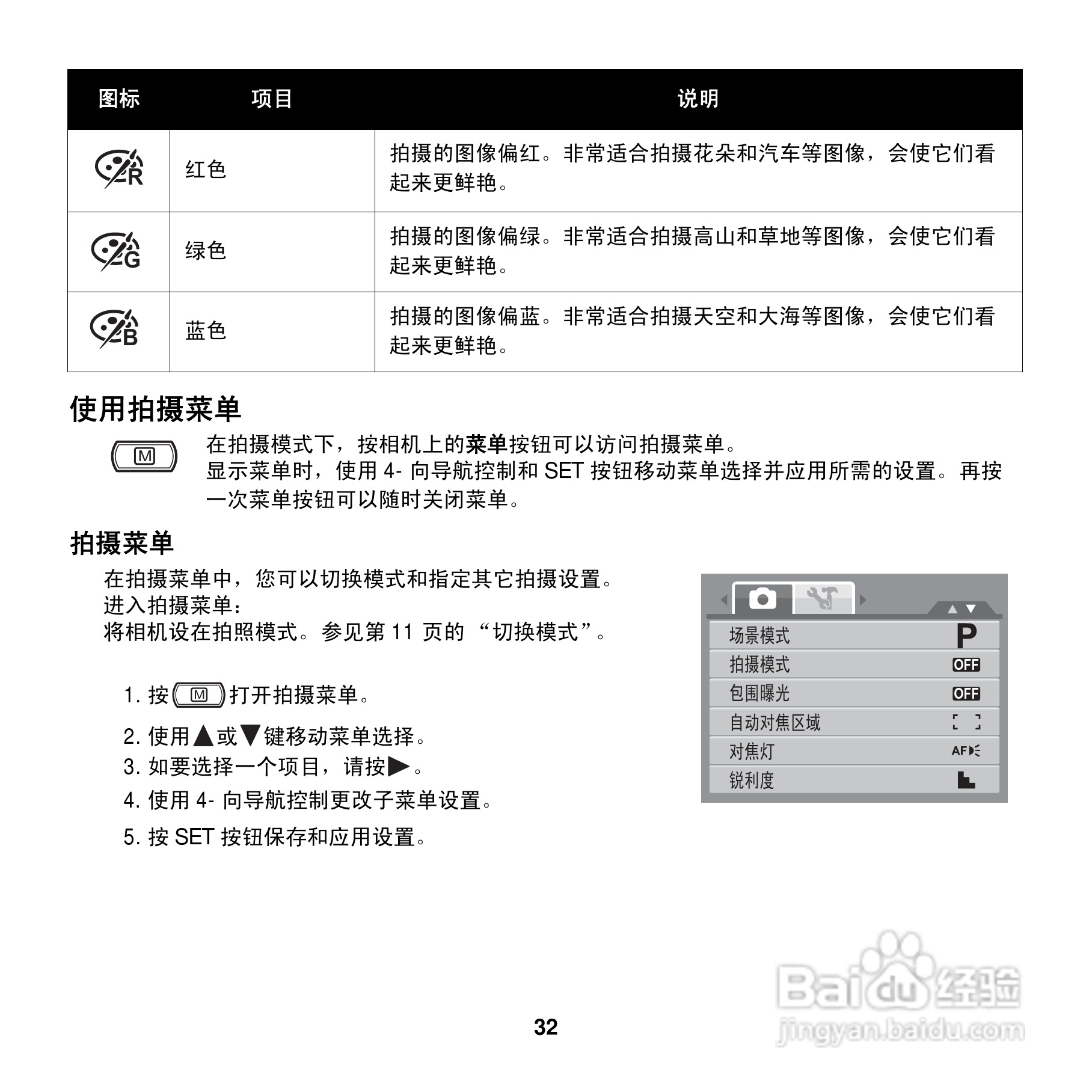 爱克发AgfaPhoto OPTIMA 100数码相机使用说明书:[4]