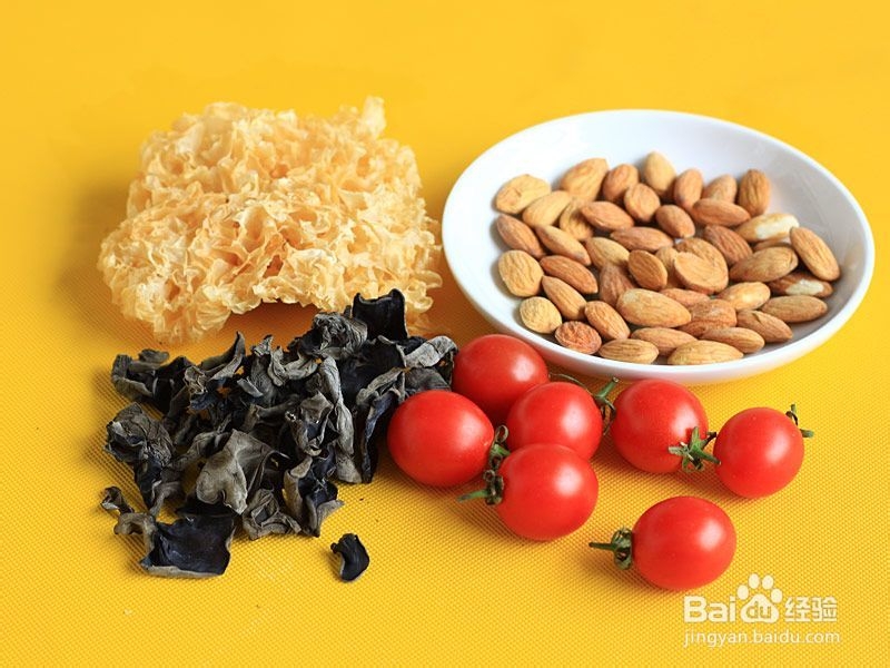 美味减肥餐：大杏仁双耳沙拉