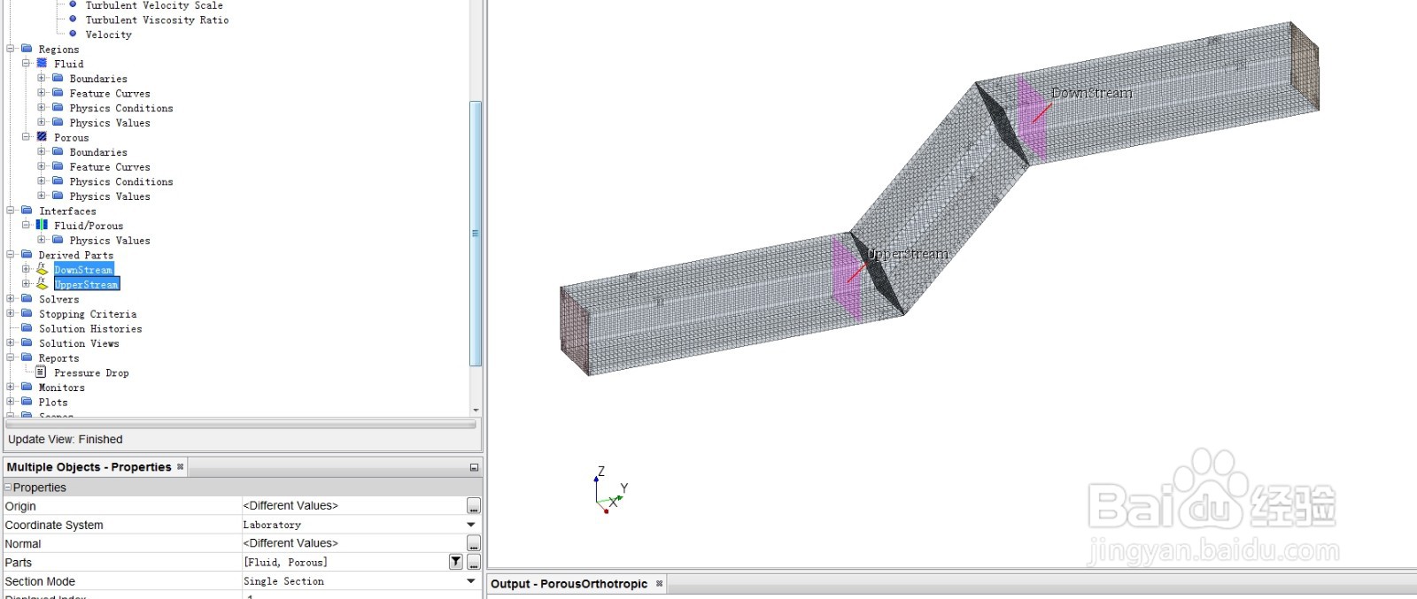 STAR-CCM+：多孔介质模型-各向异性