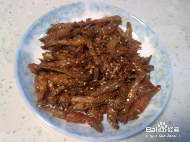 零食香辣鱼干的做法